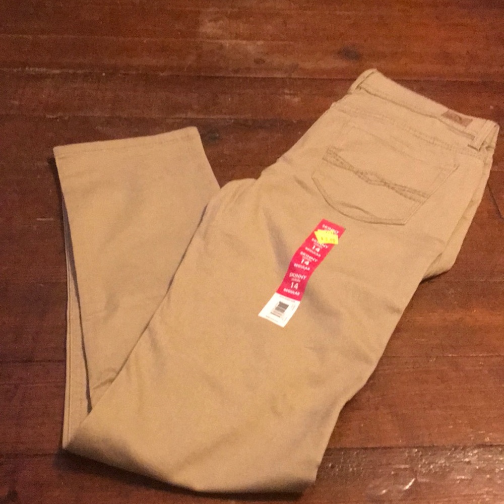 Tan jeans